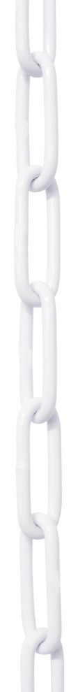 RCH Hardware Steel Standard Link Chandelier Chain, 72 Reel, White, W32