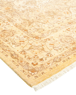 Ruby, One-of-a-Kind Hand-Knotted Area Rug, Green, 6'1"x9'0"