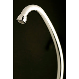KS614C Kingston Two Handle Wall Mount Kitchen Faucet, Polished Chrome