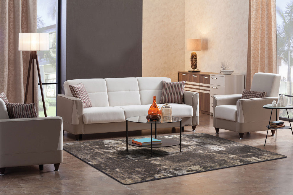 A La Mode 3'10" x 5'4" area rug in color Chocolate