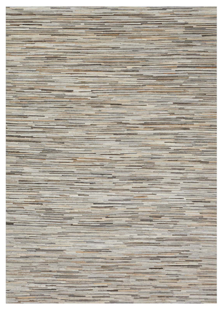 Promenade PO-06 Silver 5'x7'6" Area Rug