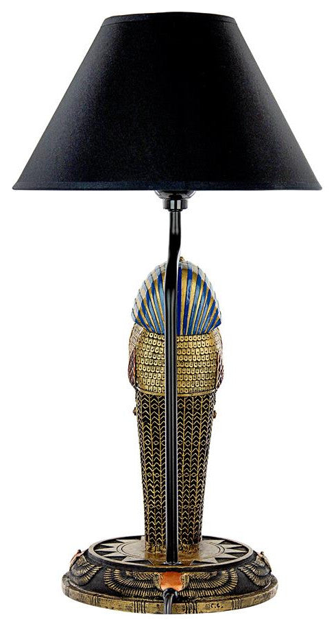 Design Toscano King Tut Sarcophagus Table Lamp
