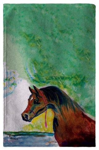 Betsy Drake Prize Horse Beach Towel