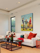 "Coin Toss" Painting Print on Canvas by Norman Rockwell