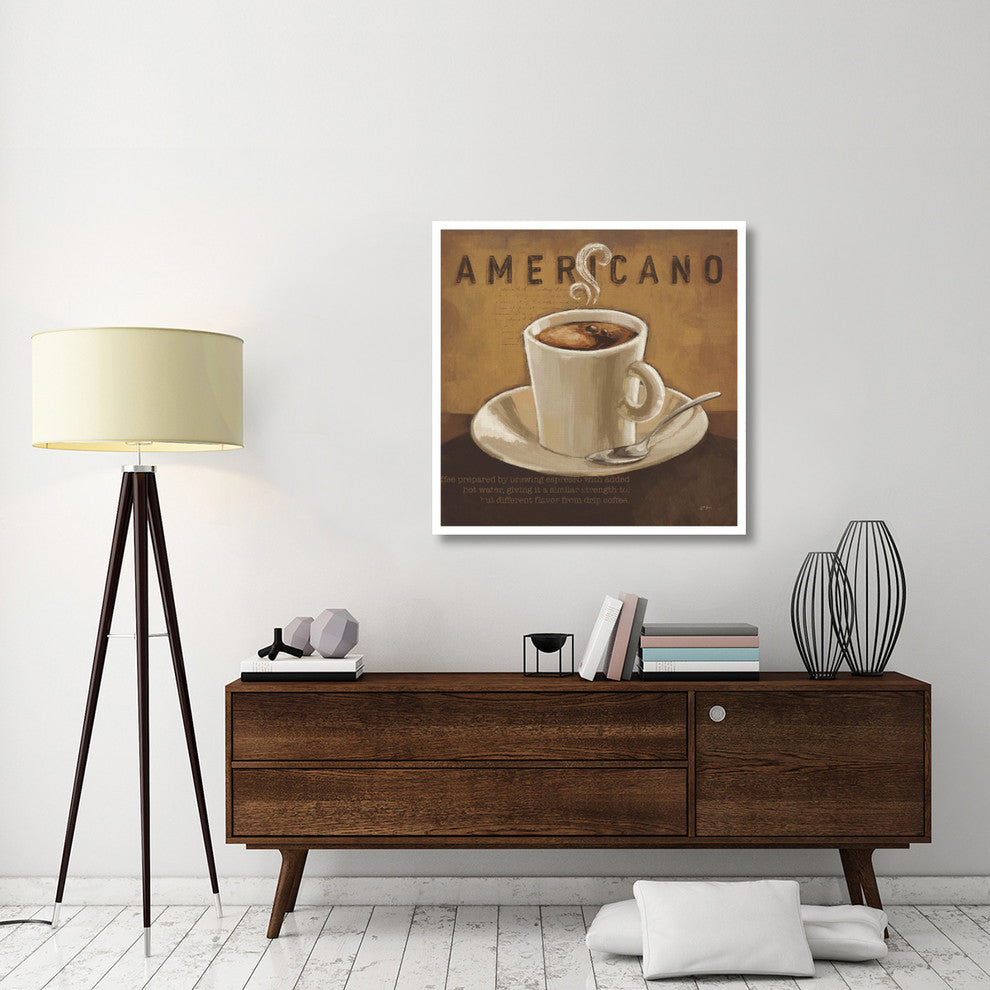"Coffee and Co II" Digital Paper Print by Janelle Penner, 38"x38"