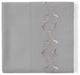 350 TC Gray Sheet Set With Gray Scroll Embroidery, King