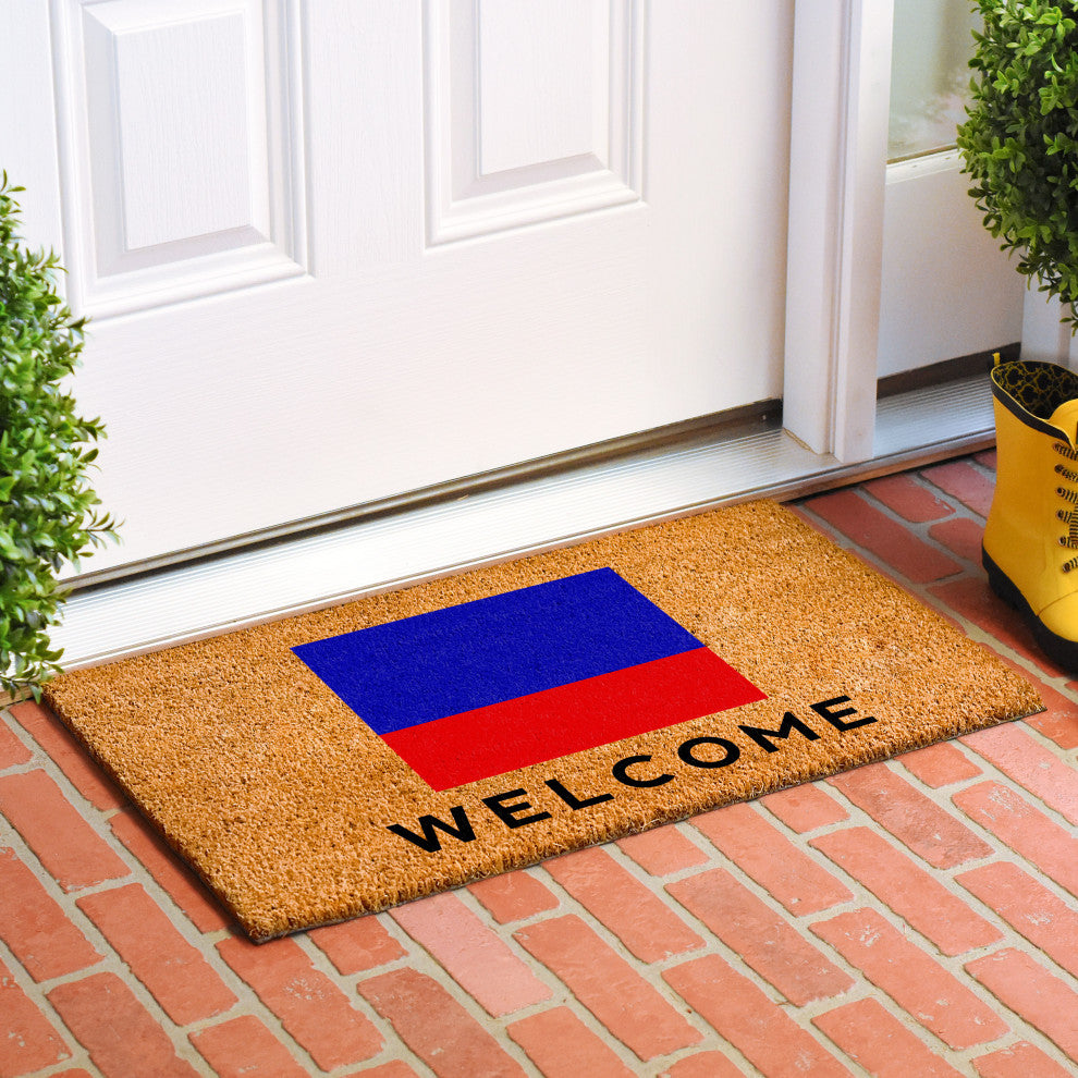 Calloway Mills Nautical Personalized Doormat Doormat, Letter E