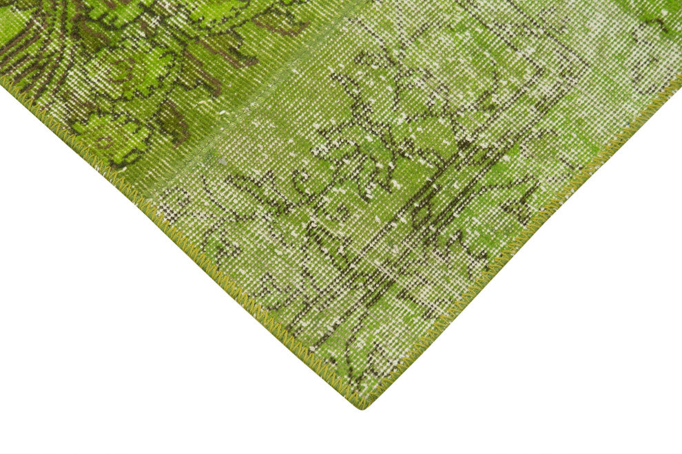 Rug N Carpet - Handwoven Oriental 2' 10" x 9' 10" Antique Patchwork Runner Rug