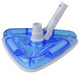 11" Triangular Blue Weighted Vinyl Liner Pool Vacuum Head