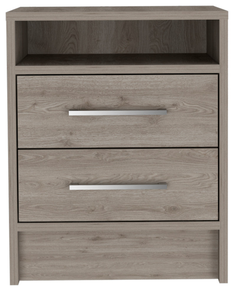 Leyva Nightstand, Light Gray