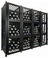 Case and Crate Locker 3 metal wine storage kit, 192 Bottles