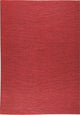 Hand Woven Red Wool Area Rug