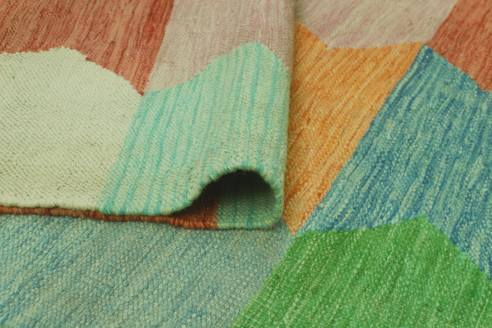 Winchester Kilim Sana Ivory/Rust Rug, 3'2x4'11