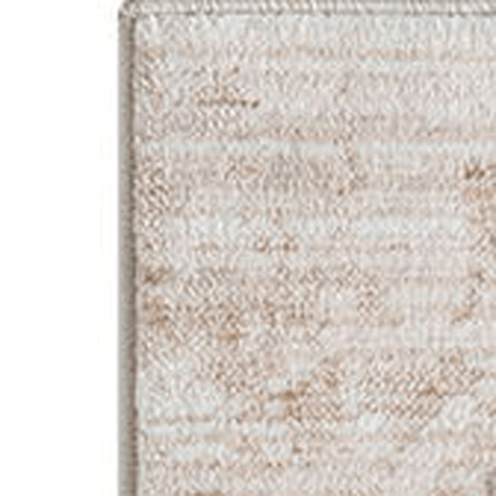 8' X 10' Beige Abstract Area Rug