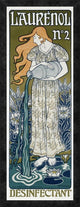 "Laurenol" Framed Canvas Giclee by Maurice P. Verneuil, 15x38"