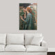 "The Soul of the Rose, 1908" Canvas Art, 24"x36"x1.25"