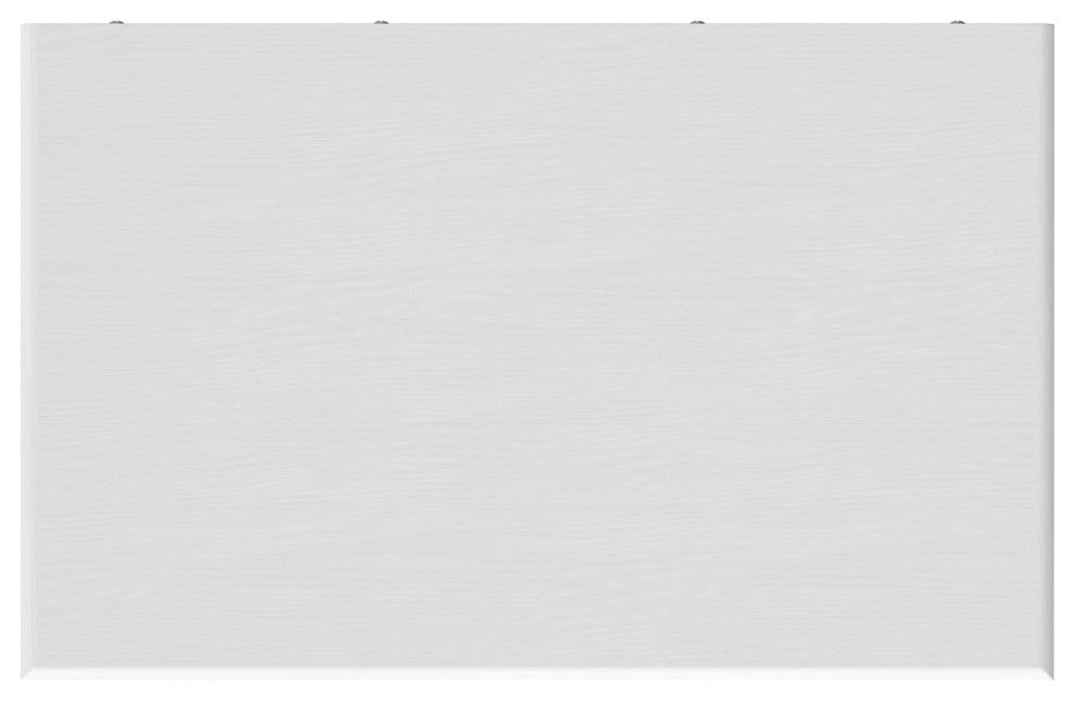 Draper SOLID HARDWOOD Mid Century Bookcase and Storage Unit, White