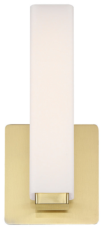 Vogue 11" LED Wall Sconce 3000K, Brushed Brass