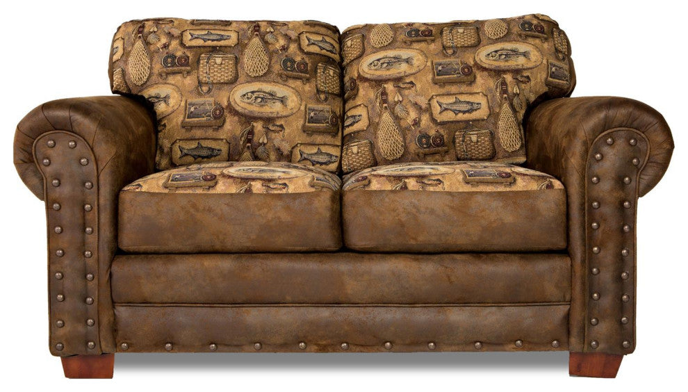 American Furniture Classics Model 8502-80 River Bend Loveseat