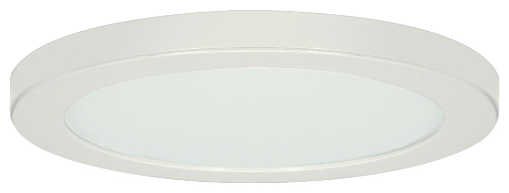 Blink - 25W- 13" Surface Mount LED - 4000K- Round Shape - White Finish - 120V