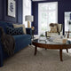 Serenade Indoor Shag Area Rug Carpet Collection, Chelsea Fog, 4x10