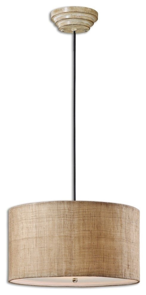 "Seguin" Burlap Hanging Shade