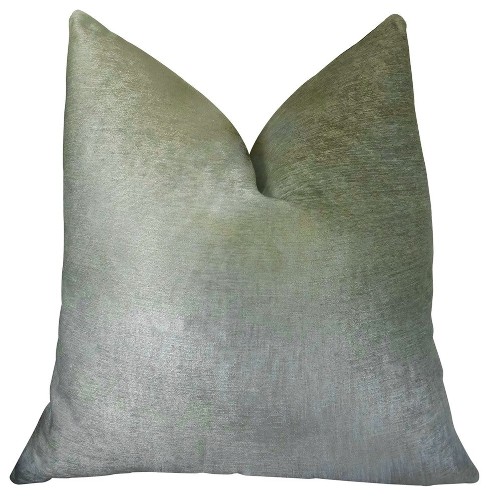 Foxy Arctic Fox White Ivory Handmade Luxury Pillow, 20"x30" Queen