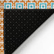 Indoor/Outdoor Marlo MO1 Orange Machine Washable 10' x 10' Rug
