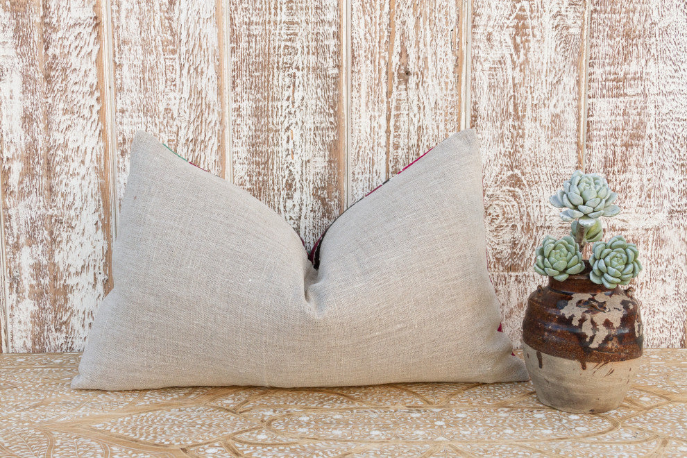 Anora Gul Suzani Lumbar Pillow