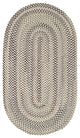 Capel Sherwood Forest Smoke 0980_300 Braided Rugs - 9' 6" Round