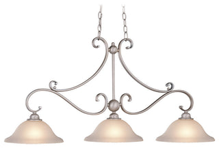 Monrovia 3-Light Island Brushed Nickel