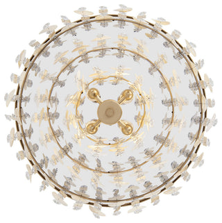 Kalani 4-Lt Semi-Flush - French Gold