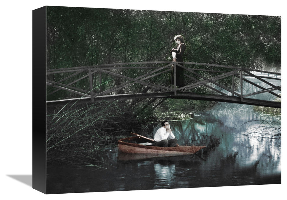 "Harold Lloyd" Stretched Canvas Giclee by Hollywood Photo Archive, 16"x12"