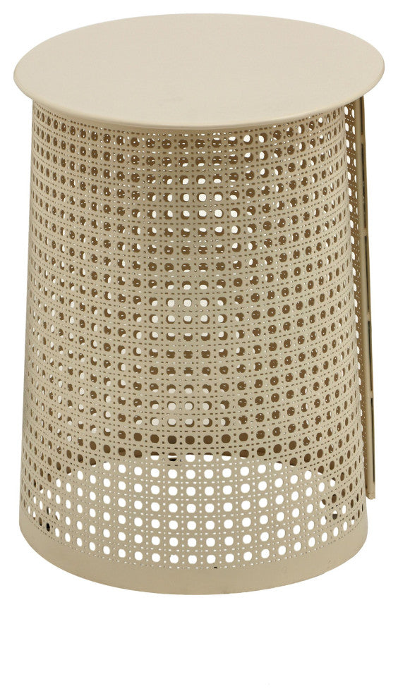 Pesky Eggnog Cream Side Table