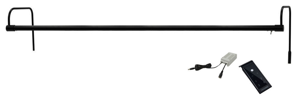 43" Tru-Slim Gallery Light, Black With Plug-in and Remote
