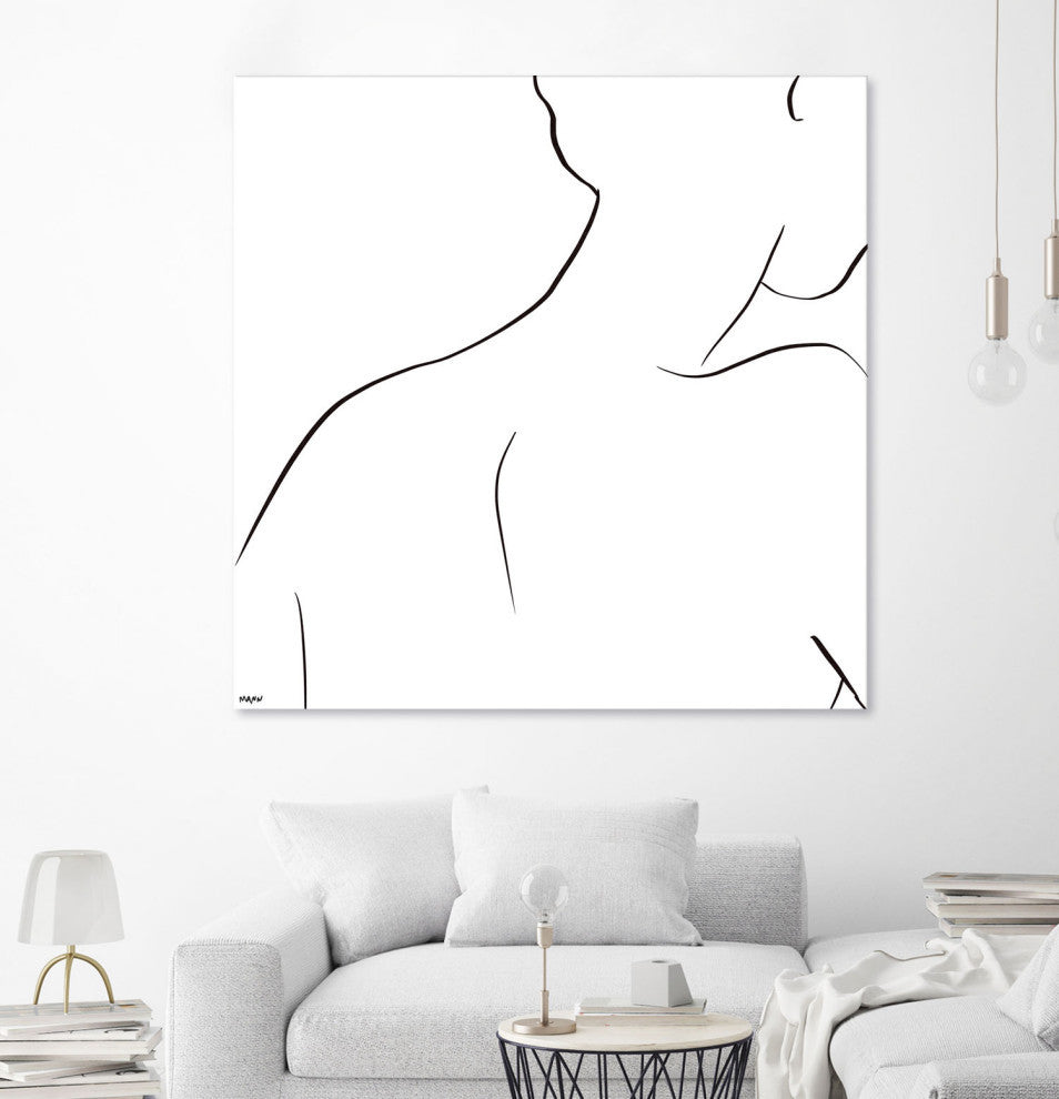 Femme III - 84 x 84 by Patti Mann