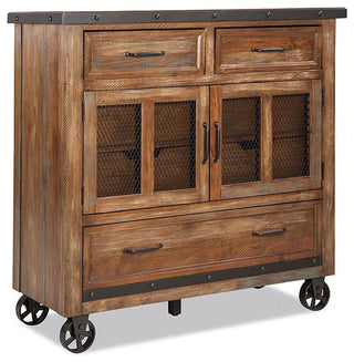 Taos 7-Drawer Media Chest, Canyon Brown