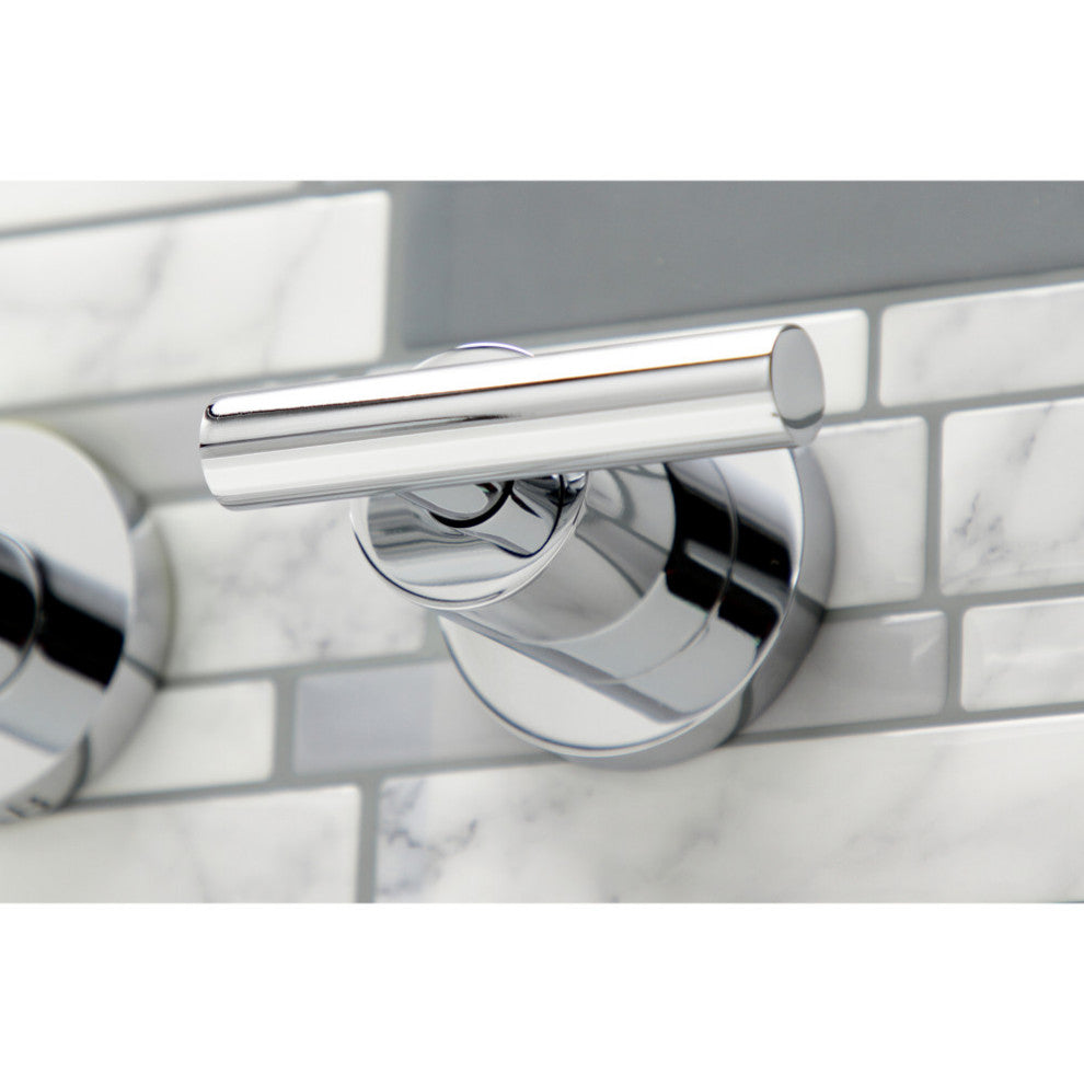 KS8041CML Wall Mount Tub Faucet, Polished Chrome