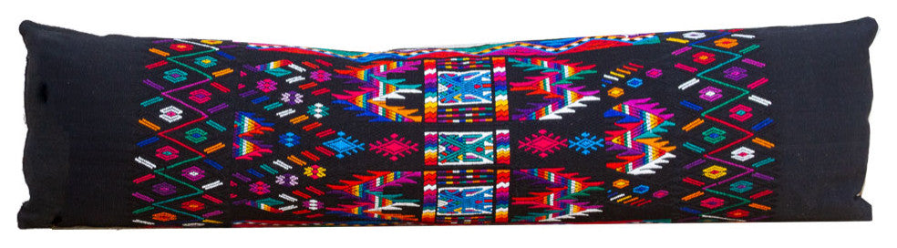 Long Vintage Mayan Brocade Izel Pillow