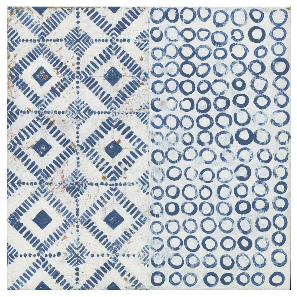 "Maki Tile V" Digital Paper Print by Kathrine Lovell, 42"x42"