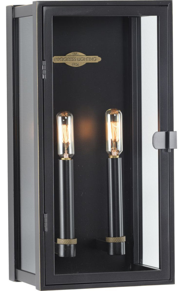 Stature 2-Light Oil Rubbed Bronze Transitional Outdoor Medium Wall Light