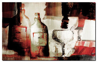 Abstract Wine Canvas Wall Art