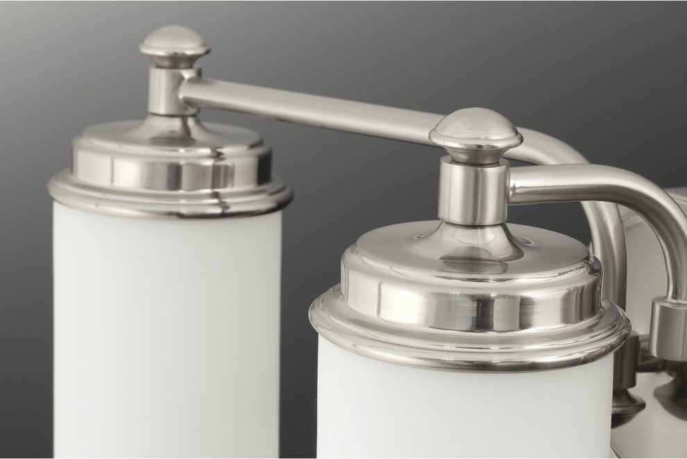 Glide 1-Light Bath, Brushed Nickel
