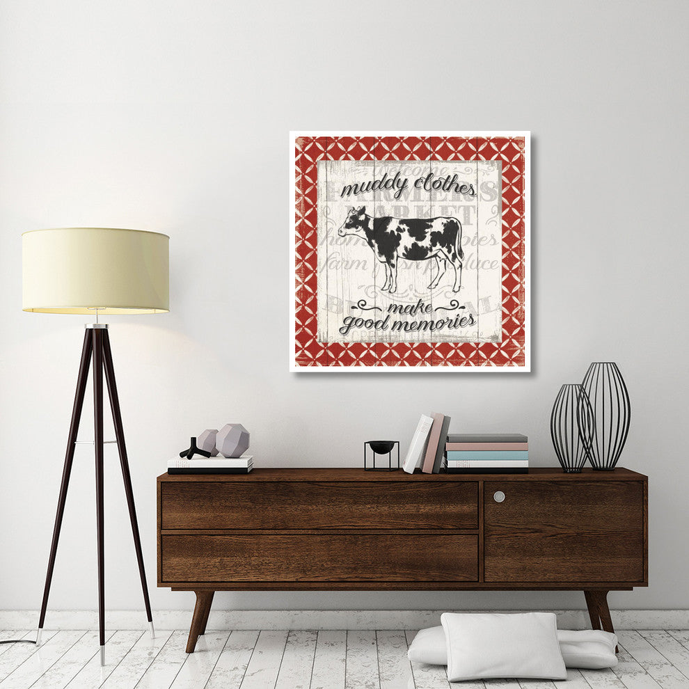 "Farmers Market IV" Digital Paper Print by Janelle Penner, 42"x42"