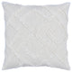 Natural Hand-Woven Bagwell Throw Pillow, 20" x 20"