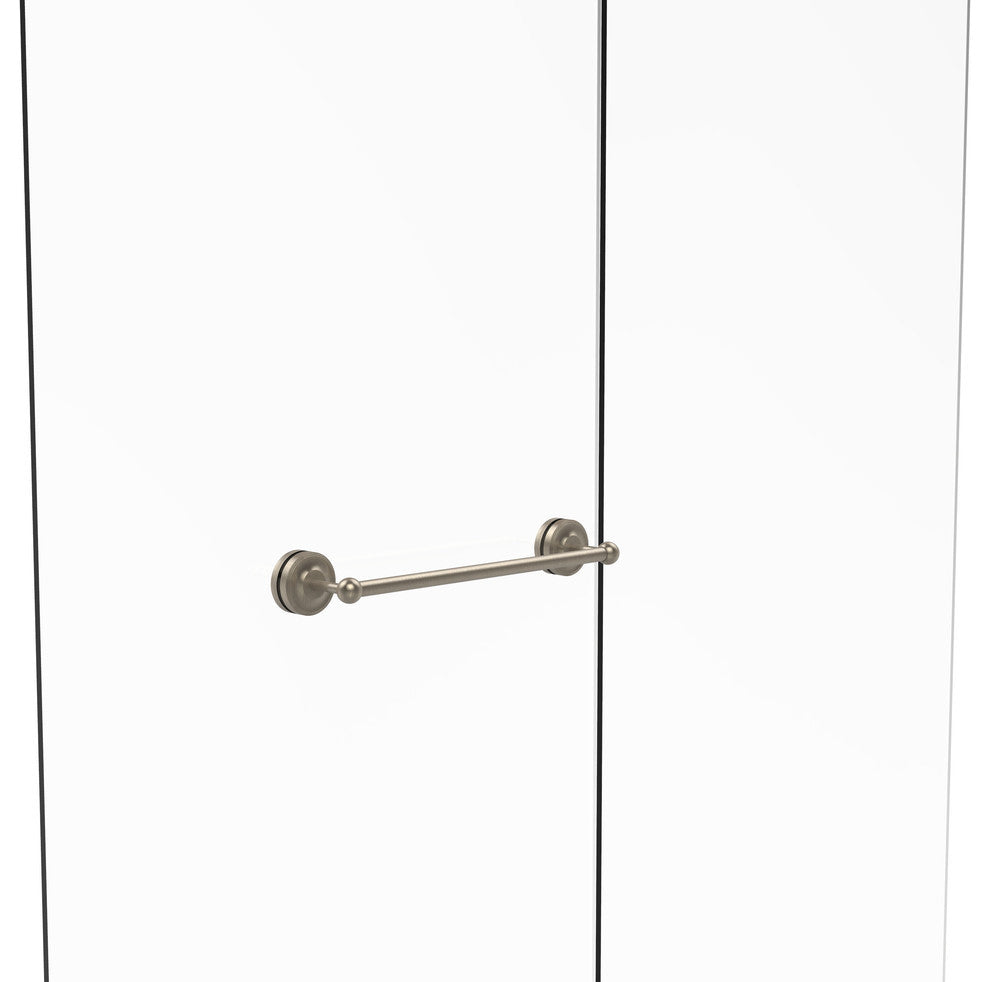 Prestige Regal 18" Shower Door Towel Bar, Antique Pewter