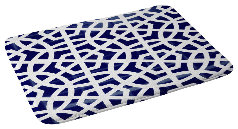 Ballack Art House Polugonos Memory Foam Bath Mat