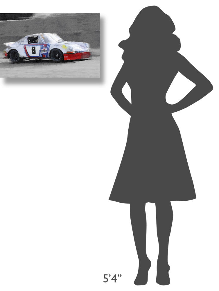 "1973 Porsche 911 Watercolor" Fine Art Print