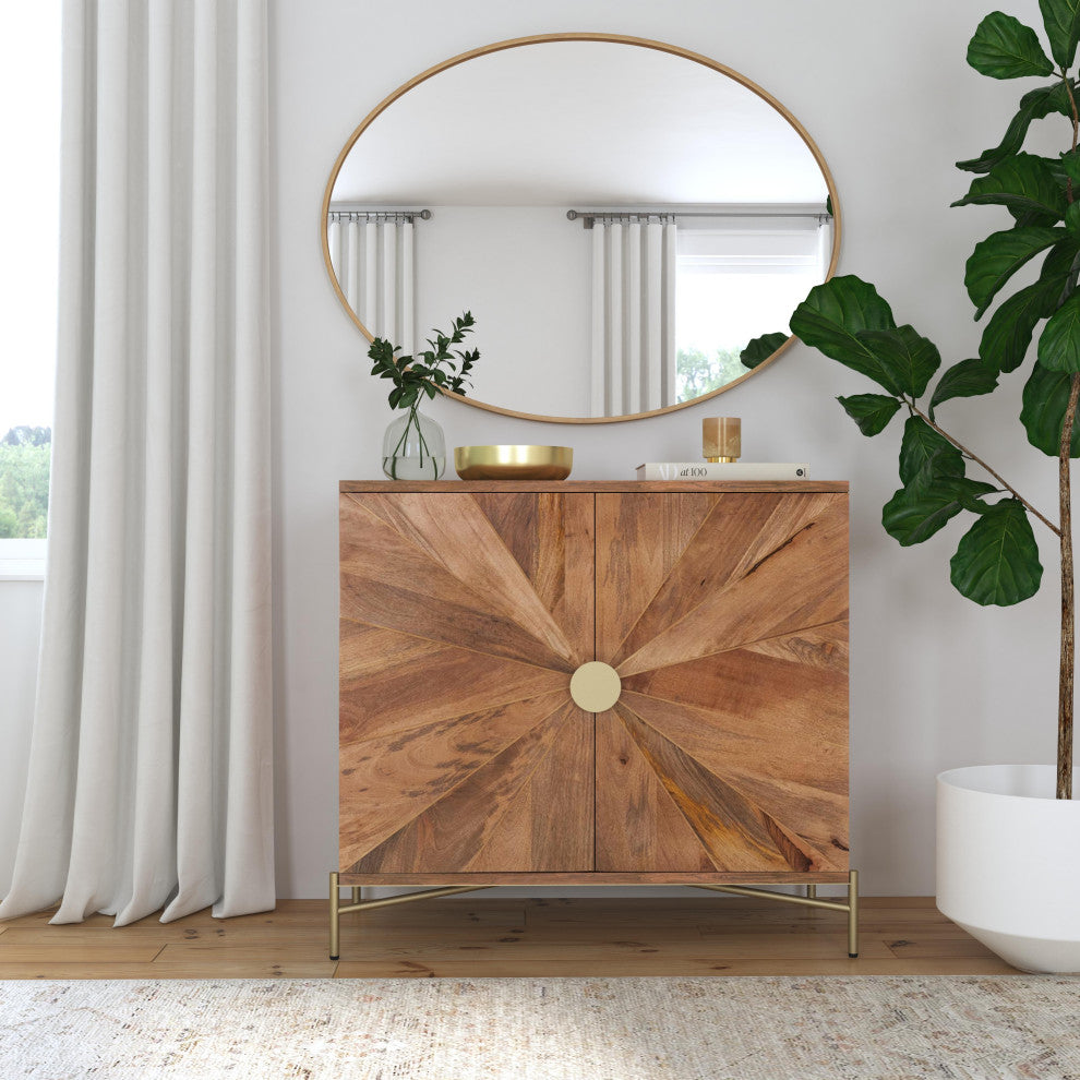 Brigitte Wall Mirror - Gold