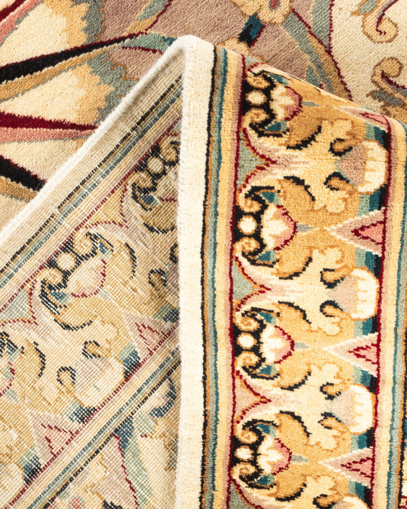 Mogul, One-of-a-Kind Hand-Knotted Area Rug Ivory, 9' 1" x 20' 8"